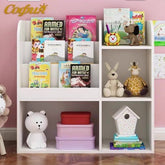 FIJN Scandinavian 2-in-1 Cubic Bookshelf (Multiple Designs)